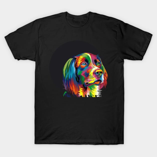 artisticcolorfuldog T-Shirt by kurniamarga.artisticcolorful